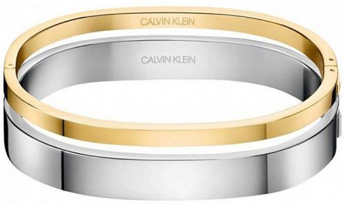 Calvin Klein Luxusné bicolor náramok Hook KJ06JD20010 5,4 cm - XS