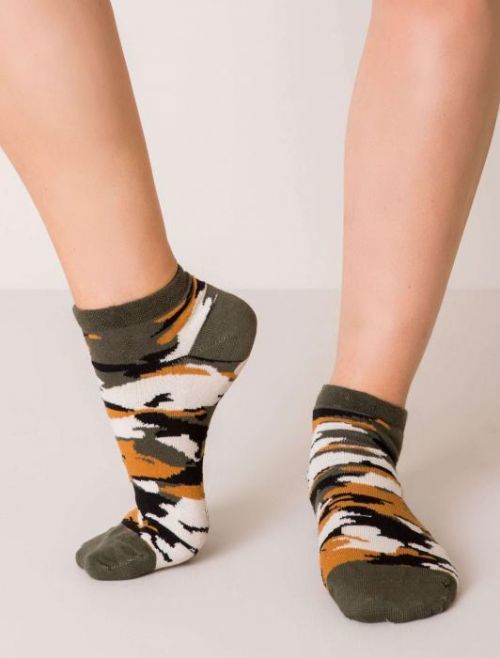 Gatio Dámske ponožky (khaki) Farba: Khaki, Veľkosť: 36-40