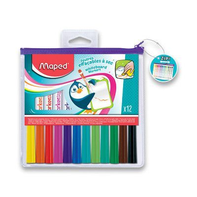Popisovač Maped WB Fun Colours – 12 farieb