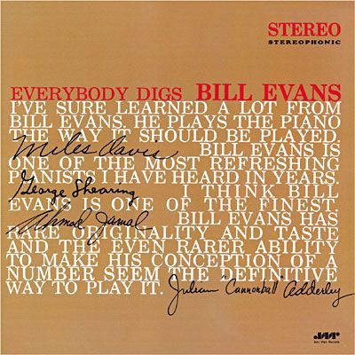 Vinyl EVANS, BILL - EVERYBODY DIGS BILL EVANS