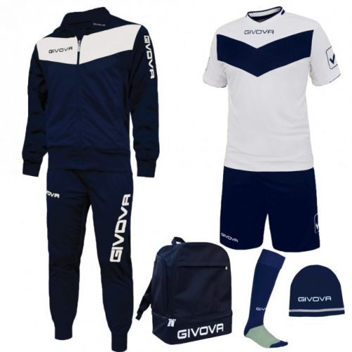 BOX SPORT modrá-biela L