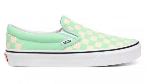 Vans Ua Classic Slip-On (Checkerboard)Gr Ashtrwht zelené VN0A4U38WS1