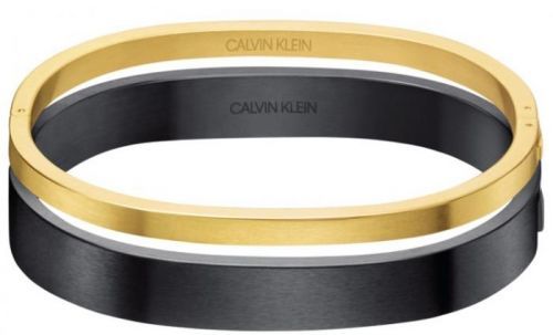 Calvin Klein Luxusné bicolor náramok Hook KJ06JD21010 5,4 cm - XS