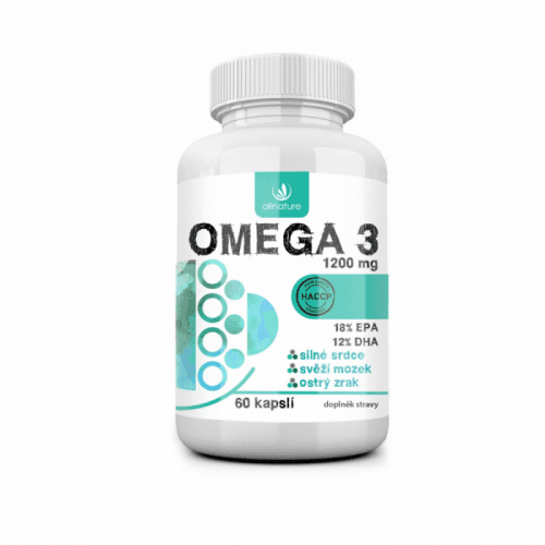 ALLNATURE Omega 3 60 kapsúl
