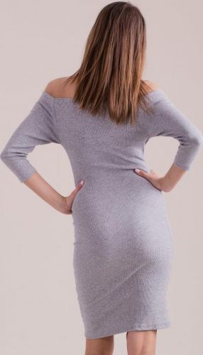 Gatio Dámske šaty (svetlo šedá) Farba: svetlo šedá, Veľkosť: S