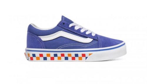 Vans Uy Old Skool (Tri Checkerbrd) Kids fialové VN0A4BUUWKL