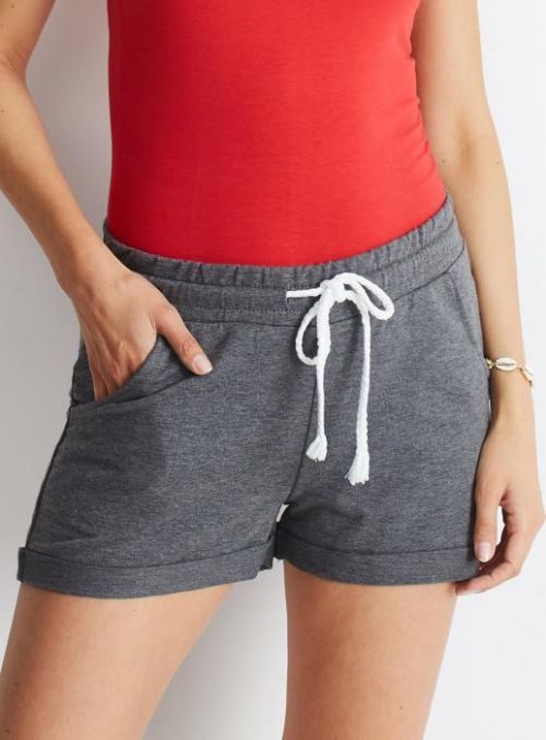 Gatio Dámske kraťasy (tmavo šedá) Farba: Tmavo šedá, Veľkosť: XS