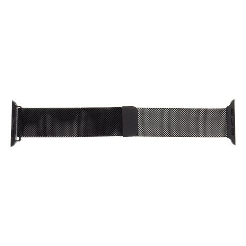 Tactical 333 Loop Magnetický Kovový Řemínek pro iWatch 1/2/3 38mm Black (EU Blister)