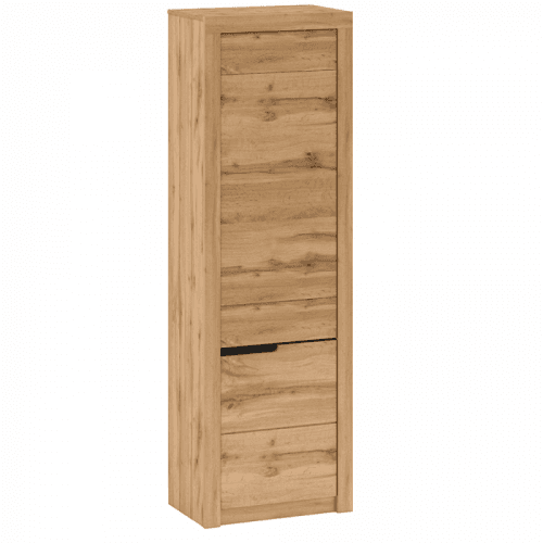 Policová skříň V2, dub wotan, pravá, TORONTA