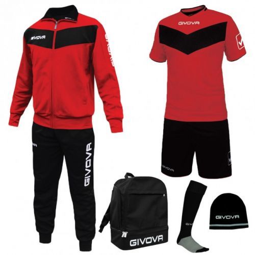 BOX SPORT červená-čierna L