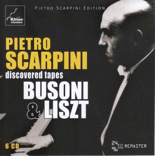 CD SCARPINI, PIETRO - PLAYS BUSONI AND LISZT