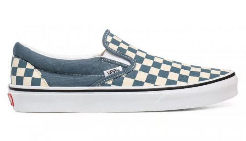 Vans Ua Classic Slip-On (Checkerboard)Blmirgtrwht modré VN0A4U38WRU