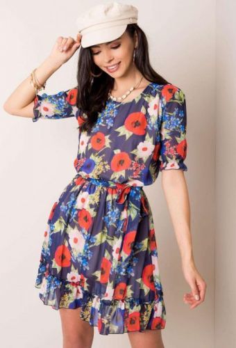 Gatio Dámske šaty (námornícka modrá) Farba: námornícka modrá, Veľkosť: 34