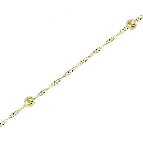 Brilio Zlatý náramok pre ženy 18 cm 261 115 00277