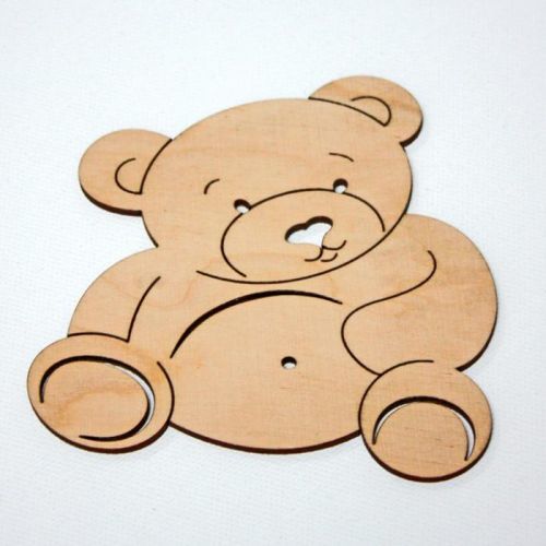 Podložka pod pohár / Zvierací motív: medveď