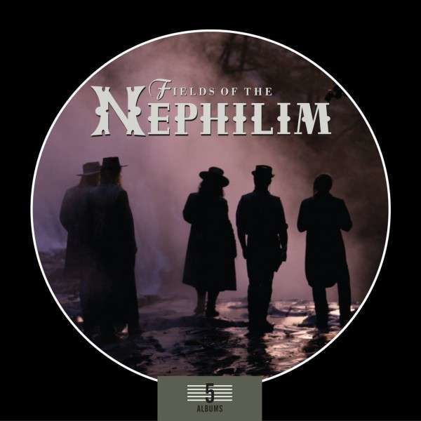 CD FIELDS OF THE NEPHILIM - 5 ALBUMS BOX SET