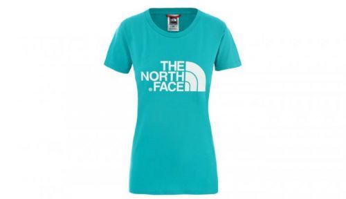 The North Face W S/S Easy Tee - Eu Jaiden Green tyrkysové NF00C256H8E