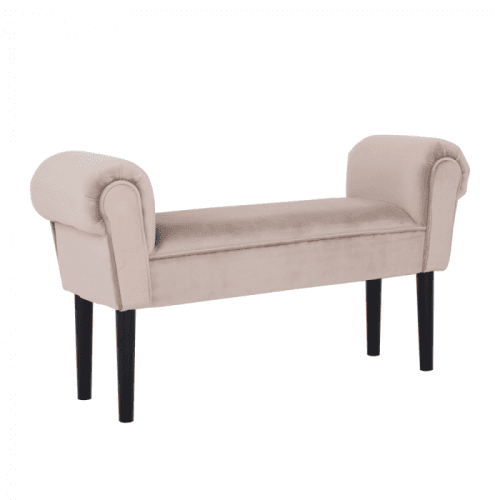 Lavice, béžovosivá / černá, BURDA