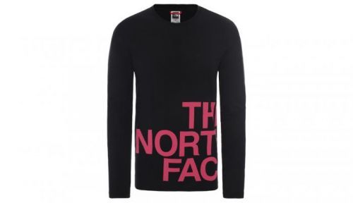 The North Face M Ls Graphic Flow - Eu Tnf Black/Mr. Pink čierne NF0A4927J94