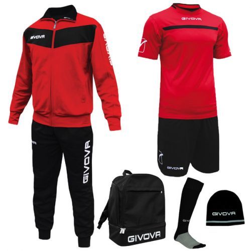 BOX SPORT červená-čierna XXL