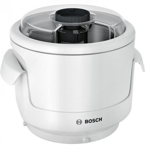 Príslušenstvo k robotu Bosch Optimum Bosch Muz9eb1 biele... Zmrzlinovač pro kuchyňský robot OptiMUM, snadno připraví všechny vaše oblíbené zmrzlinové