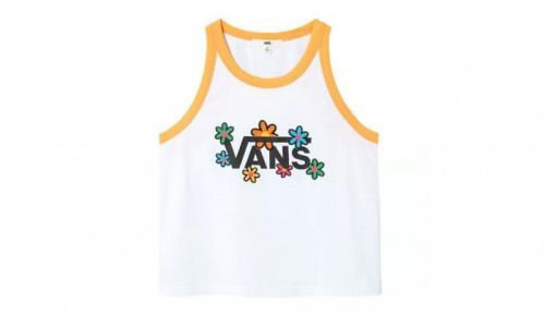 Vans Stacked Floral Tank biele VN0A4OS6YBY
