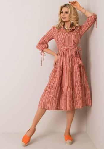 Gatio Dámske šaty Farba: svetlo hnedá, Veľkosť: 36