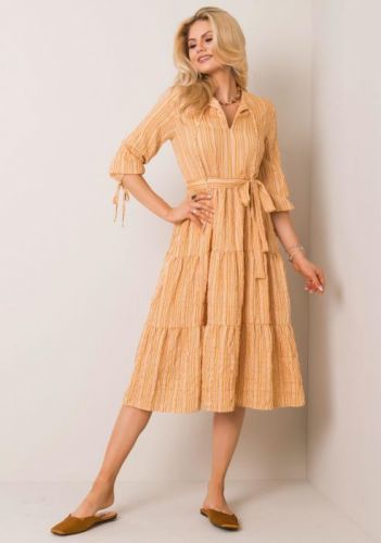 Gatio Dámske šaty Farba: žltá, Veľkosť: 36