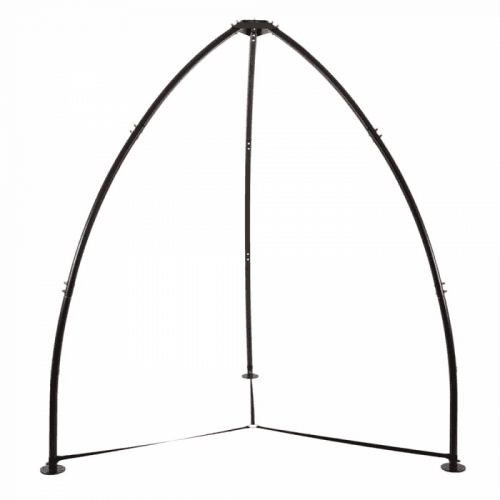 Stojan na závěsné křeslo, černá, HAKI