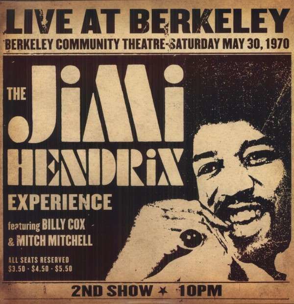 Vinyl Hendrix, Jimi -Experience- - Live At Berkeley