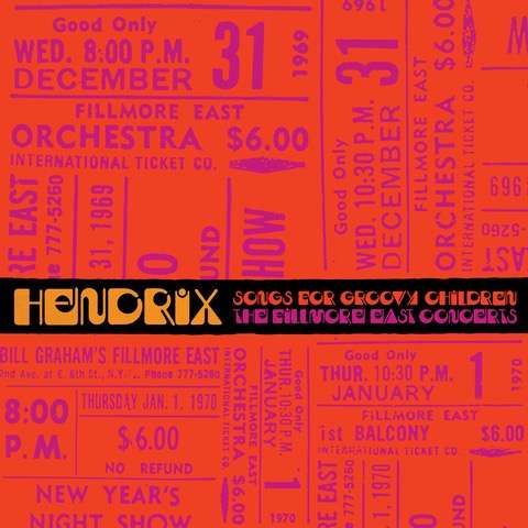 CD Hendrix, Jimi - Songs For Groovy Children: the Fillmore East Concerts