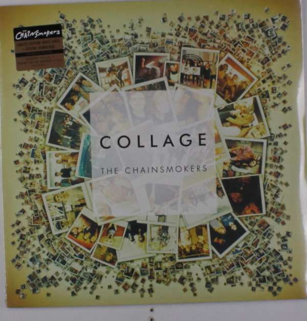 Chainsmokers - Vinyl Collage