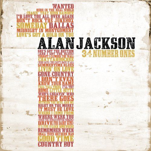 CD Jackson, Alan - 34 Number Ones