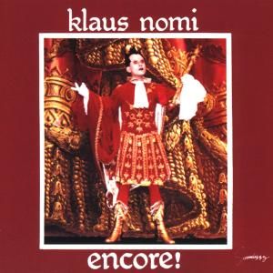 CD Nomi, Klaus - Encore