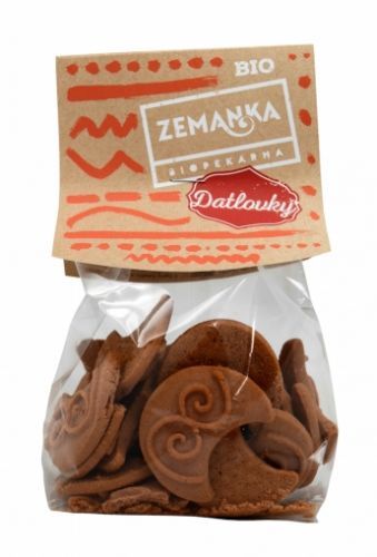 Biopekárna Zemanka Datľové sušienky s citrónovým olejom BIO 100g