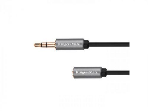 Kábel KRUGER & MATZ JACK 3.5 konektor/JACK 3.5 zdierka 3m