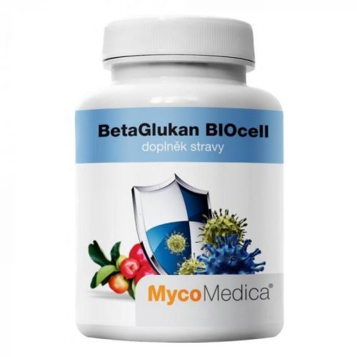 MycoMedica Betaglukány Biocell 90 rastlinných vegan kapsúl