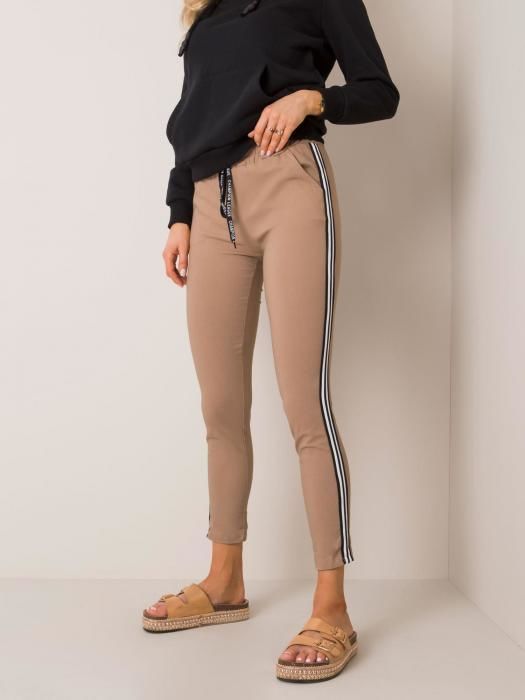 Gatio Dámske nohavice Farba: béžová, Veľkosť: S