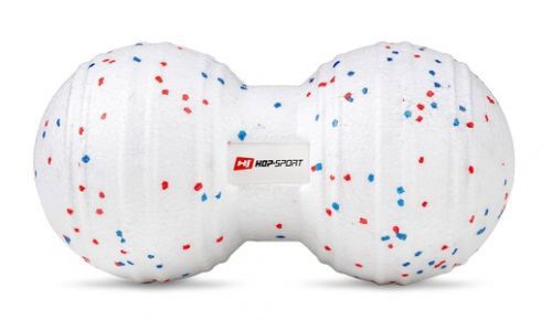 Dvojitá masážna loptička EPP 120mm biela