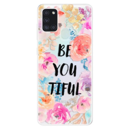 Odolné silikónové puzdro iSaprio - BeYouTiful - Samsung Galaxy A21s