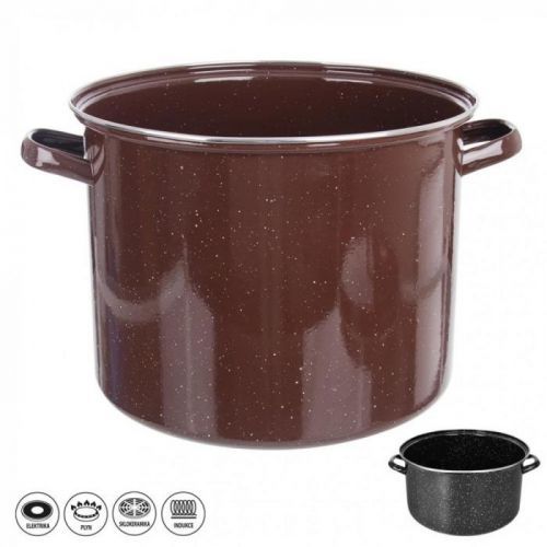 Hrniec smalt BROWN 20 l LEM