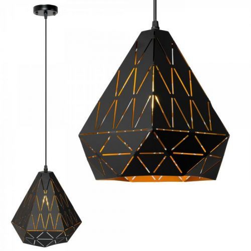 Stropné svietidlo TooLight LOFT GEOMETRIC čierne