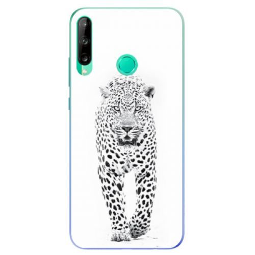 Odolné silikónové puzdro iSaprio - White Jaguar - Huawei P40 Lite E