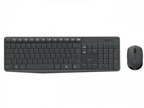 Logitech bezdrôtová sada klávesnice a myši MK235, US