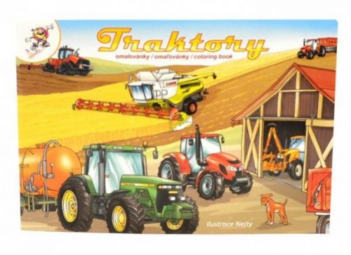 Arka Omalovánky A5 LUX Traktory