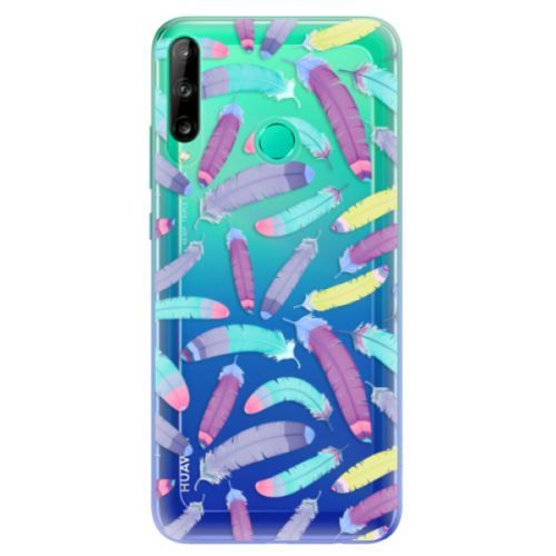 Odolné silikónové puzdro iSaprio - Feather Pattern 01 - Huawei P40 Lite E