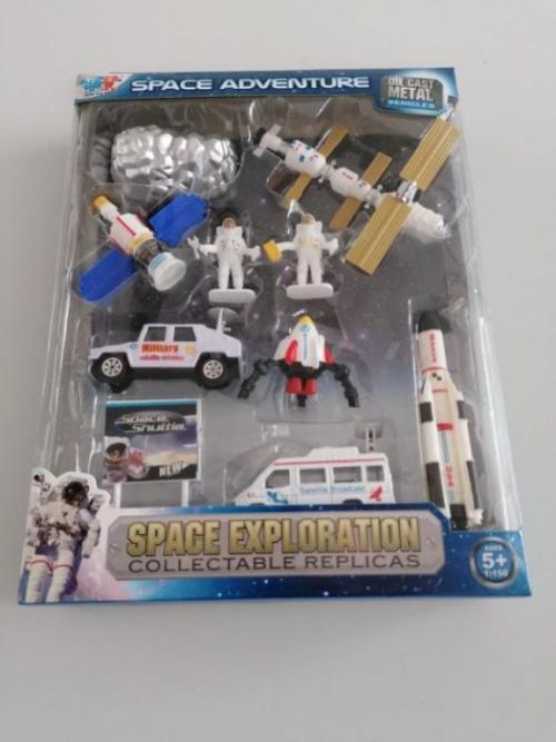 MAC TOYS Kovová vesmírna sada