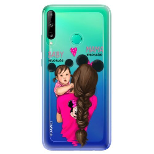 Odolné silikónové puzdro iSaprio - Mama Mouse Brunette and Girl - Huawei P40 Lite E