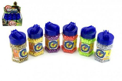 Teddies Guličky do pištole 850ks 6mm asst 6 farieb v plastovej fľaši