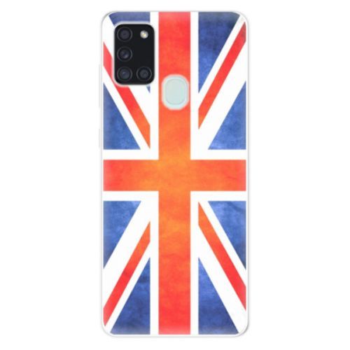 Odolné silikónové puzdro iSaprio - UK Flag - Samsung Galaxy A21s